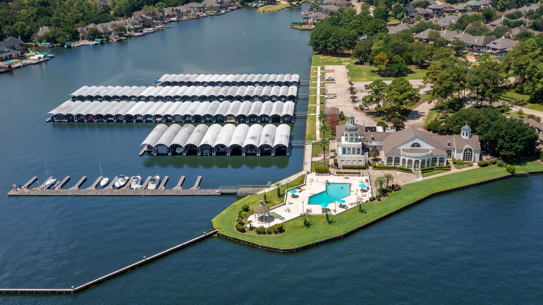 Bentwater Yacht Club waterfront view